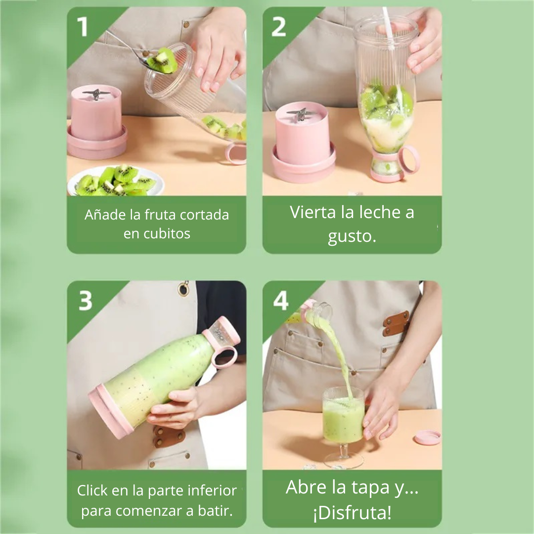 Oferta Especial: FreshJuice™ Batidora Portátil 350ml con 30% OFF + Envío GRATIS. 🚀
