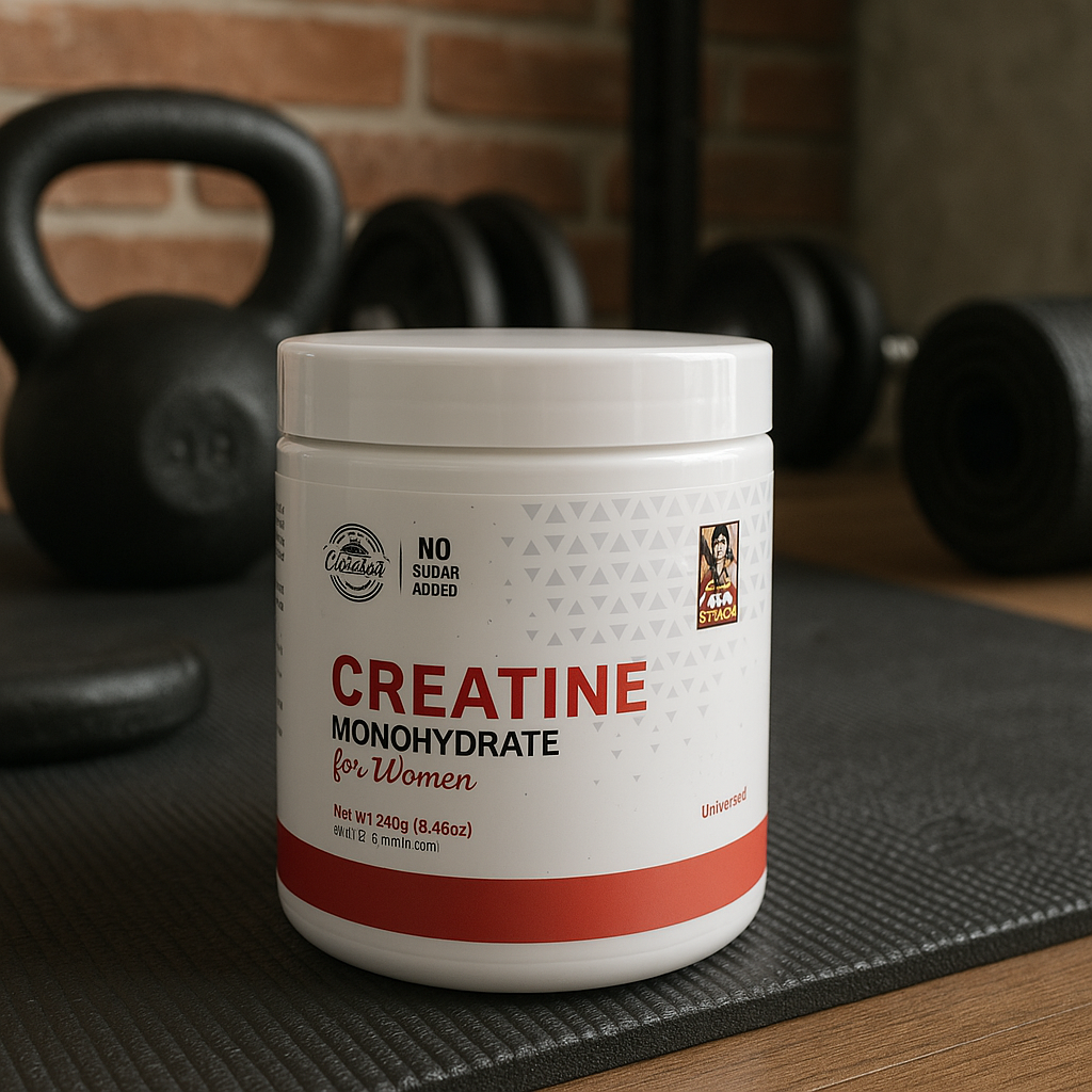 Creatina monohidratada para mujeres con colágeno y aminoácidos