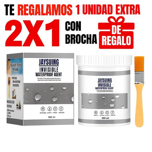 Impermeabiliza tu casa por la mitad del precio! Paga 1, lleva 2 y recibe la brocha GRATIS. 🎁